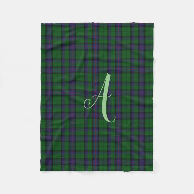 Armstrong Tartan Fleece Blanket (Front)
