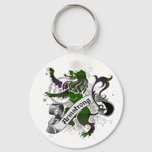 Armstrong Tartan Lion Key Ring