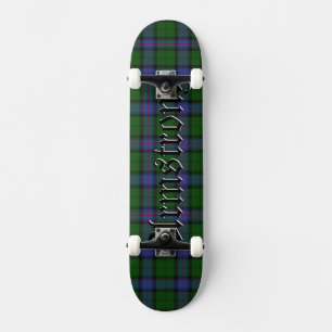 Armstrong Tartan Scottish Plaid Pattern Skateboard