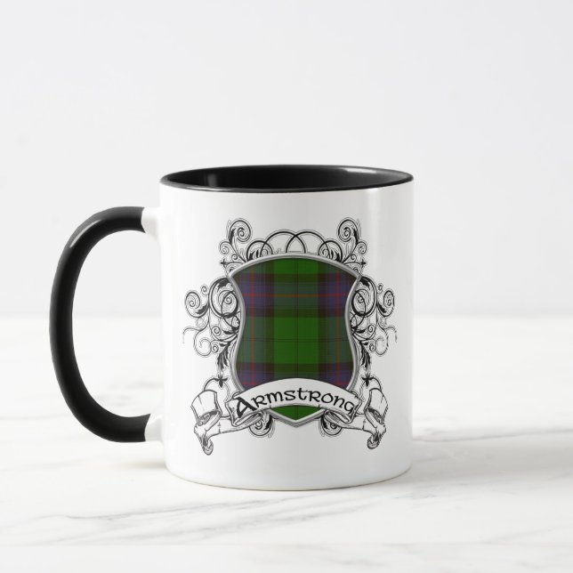 Armstrong Tartan Shield Mug (Left)