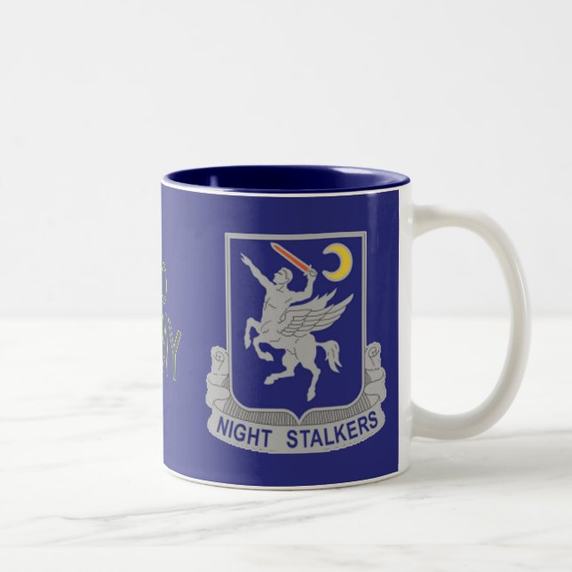 Army 160th Special Operations Regiment Two-Tone Coffee Mug (Right)