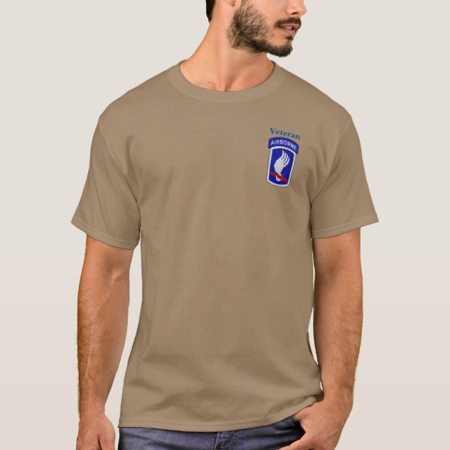 Army 173rd ABN Airborne Brigade sky soldiers T-Shi T-Shirt (Front)
