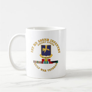 Army - 1st Bn 502nd Infantry - Desert Storm w Svc Coffee Mug