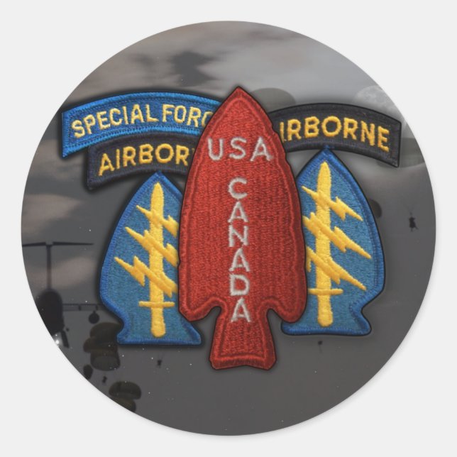 army 1st  special  service force ww2 patch Sticker (Front)