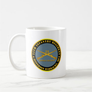 Army - 25th Infantry Regiment - Jefferson Barracks Coffee Mug