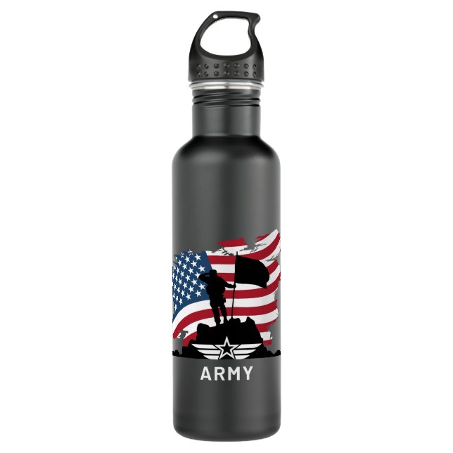 Army 710 Ml Water Bottle (Front)