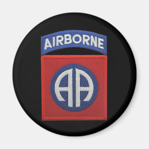 army 82nd airborne iraq patches vet  vfw Magnet us