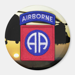 army 82nd airborne iraq vet veterans LRRPS Magnet