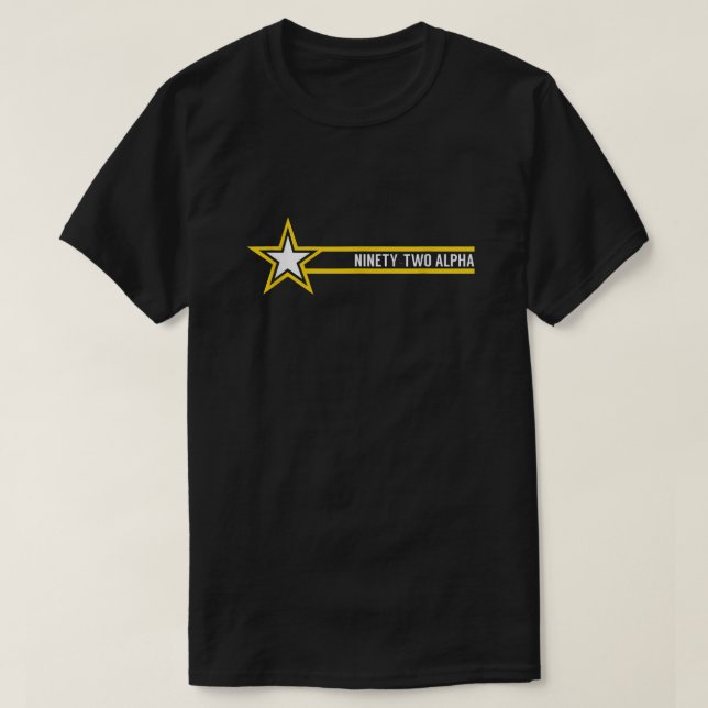 Army 92A Automated Logistical Specialist T-Shirt (Design Front)