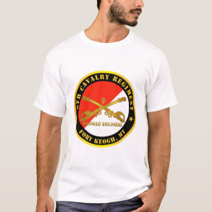 Army - 9th Cavalry Regiment - Fort Keogh, MT - Bu T-Shirt