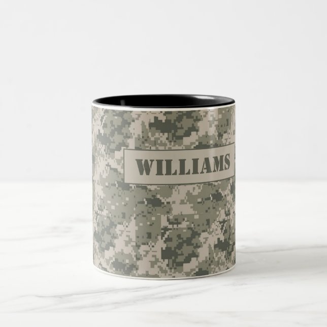 ARMY ACU Camoflauge Coffee Mug Cup (Center)