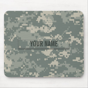 Army ACU Camouflage Customisable Mouse Mat