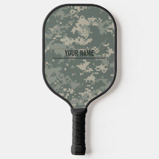 Army ACU Camouflage Customisable  Pickleball Paddle