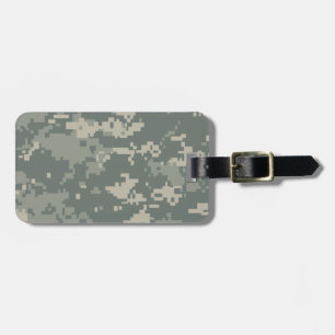 Army ACU Camouflage Luggage Tag