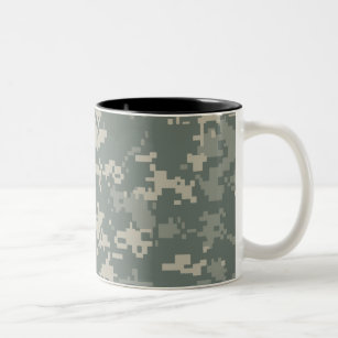 Army ACU Camouflage Two-Tone Coffee Mug
