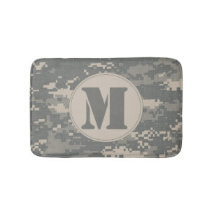 ARMY ACU Digital Camo Camouflage Pattern Bath Mat