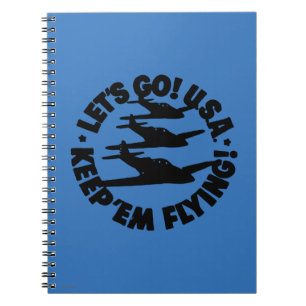 Army Air Corps Poster, 1941 Notebook