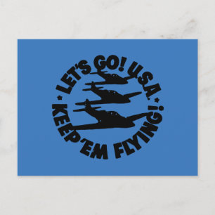 Army Air Corps Poster, 1941 Postcard