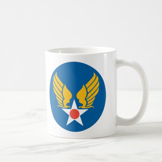 Army Air Corps Shield Coffee Mug (Right)