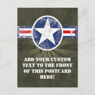 Army Air Corps Vintage Postcard