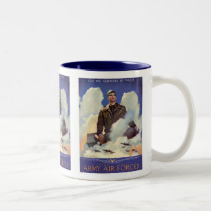 Army Air Forces Two-Tone Coffee Mug