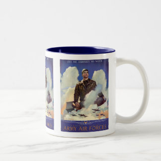 Army Air Forces Two-Tone Coffee Mug