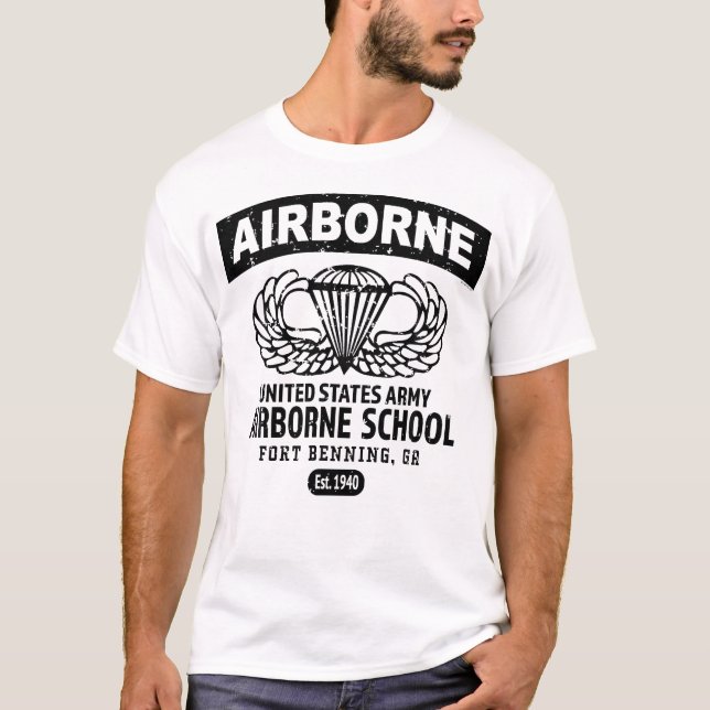 Army Airborne School T-Shirt (Front)