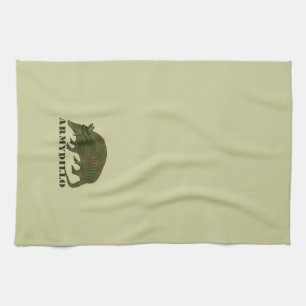Army Armadillo Item Tea Towel