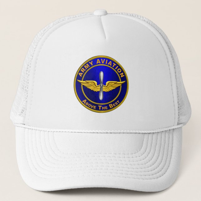 Army Aviation Trucker Hat (Front)