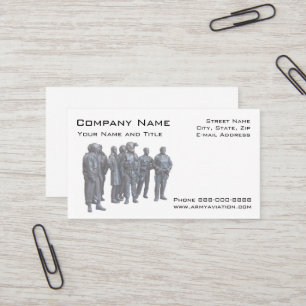 Army Aviators Military Business Card