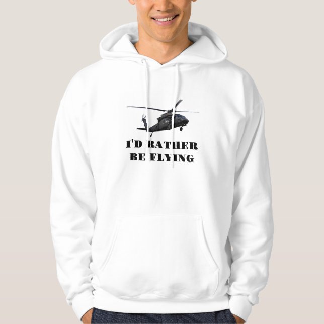 ARMY BLACK HAWK HOODIE FOR MEN (Front)