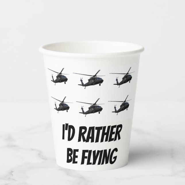 ARMY BLACK HAWK  PAPER CUPS (Front)