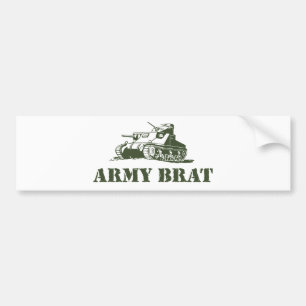 Army Brat Bumper Sticker