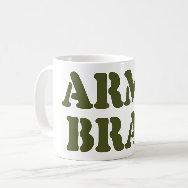 ARMY BRAT COFFEE MUG (Front Left)