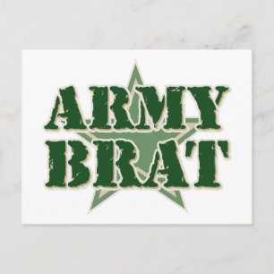 Army Brat Postcard