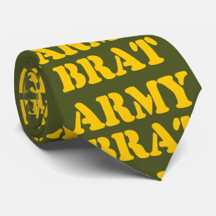 ARMY BRAT TIE