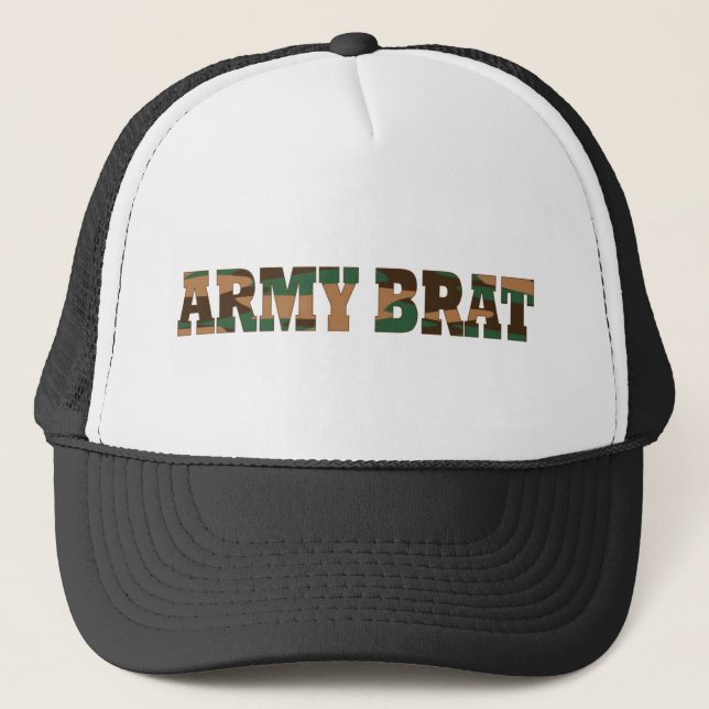 Army Brat Trucker Hat (Front)