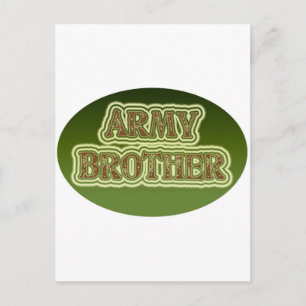Army Brother Postcard