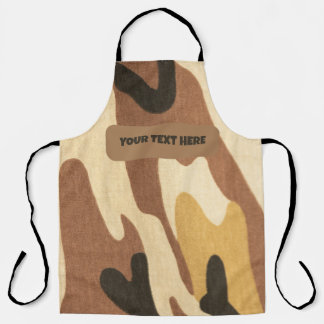 army camo camouflage grill, Camo Personalised Apron