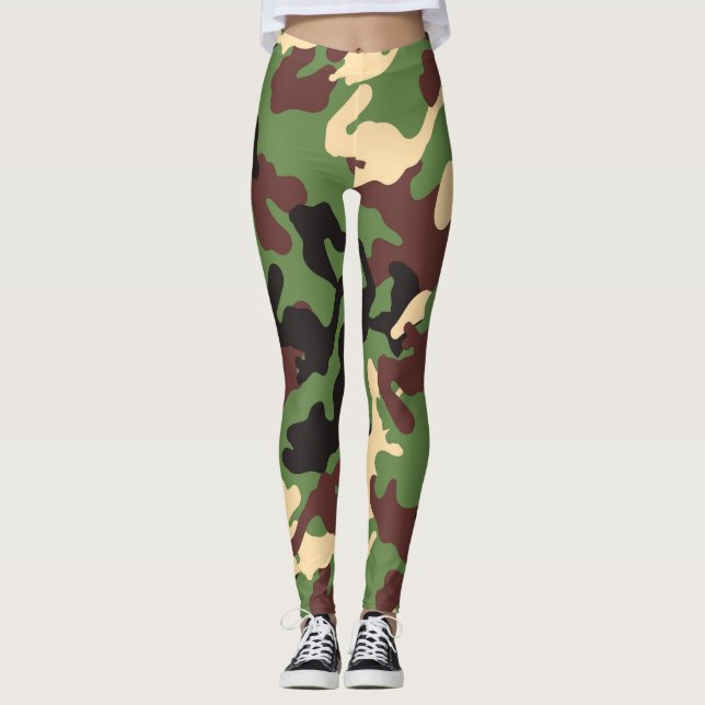 Army camoflag leggings (Front)
