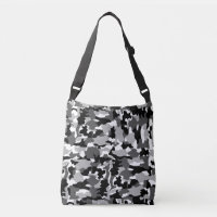 Army camouflage black and white pattern