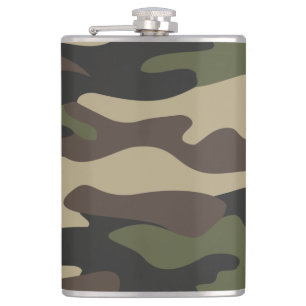 Army Camouflage  Flask