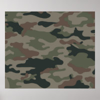 Army Camouflage in Green and Brown Military