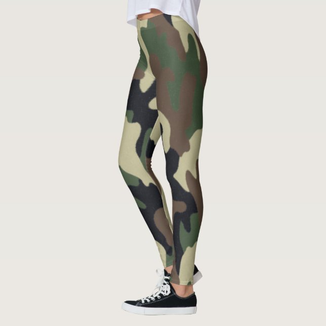Army Camouflage Leggings (Left)