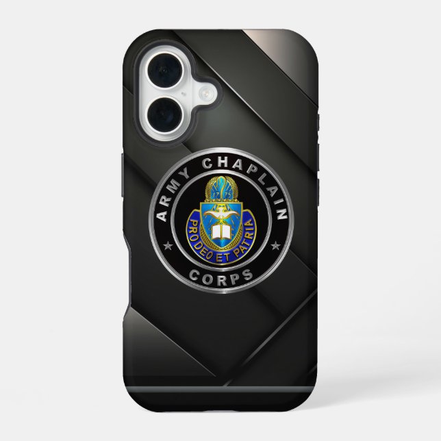 Army Chaplain Corps iPhone 16 Case (Back)
