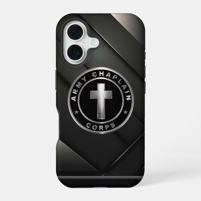 Army Chaplain Corps iPhone 16 Case (Back)