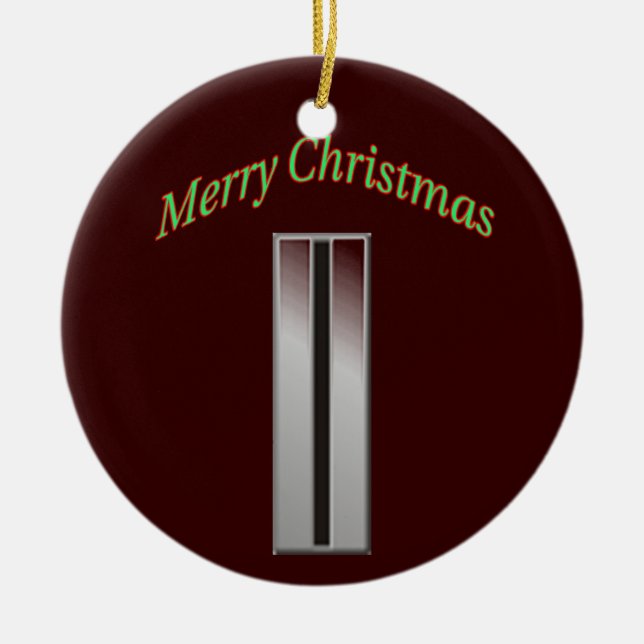 Army Chief Warrant Officer 5 Christmas Ornament (Front)