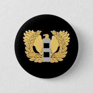 Army - Chief Warrant Officer - W02 - Flat - Eagle 6 Cm Round Badge