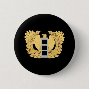 Army - Chief Warrant Officer - W03 - Flat - Eagle 6 Cm Round Badge