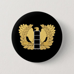 Army - Chief Warrant Officer - W04 - Flat - Eagle 6 Cm Round Badge